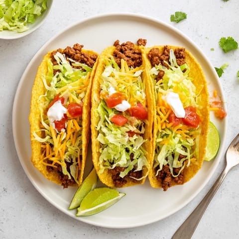 Classic Mexican Beef Tacos