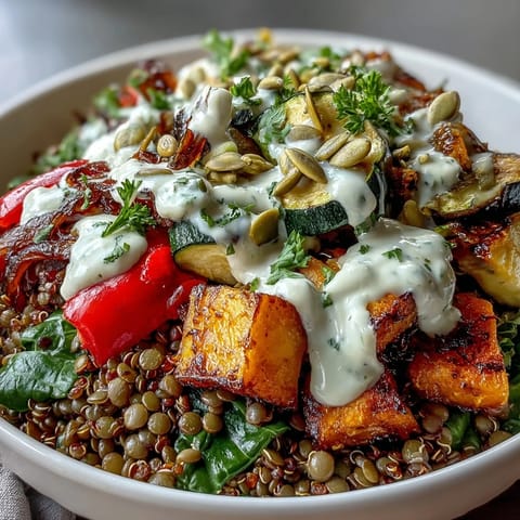 Lentil Power Bowl