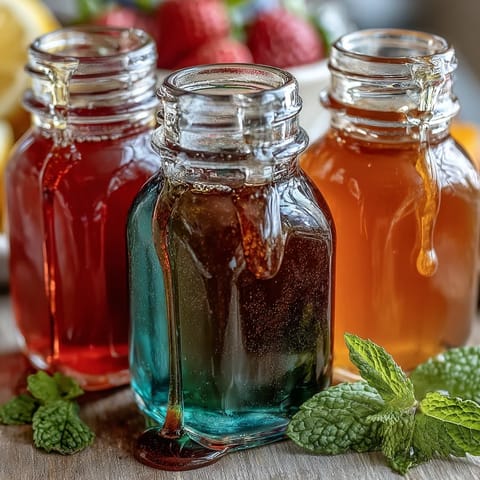 DIY Lemonade Bar Flavor Syrups