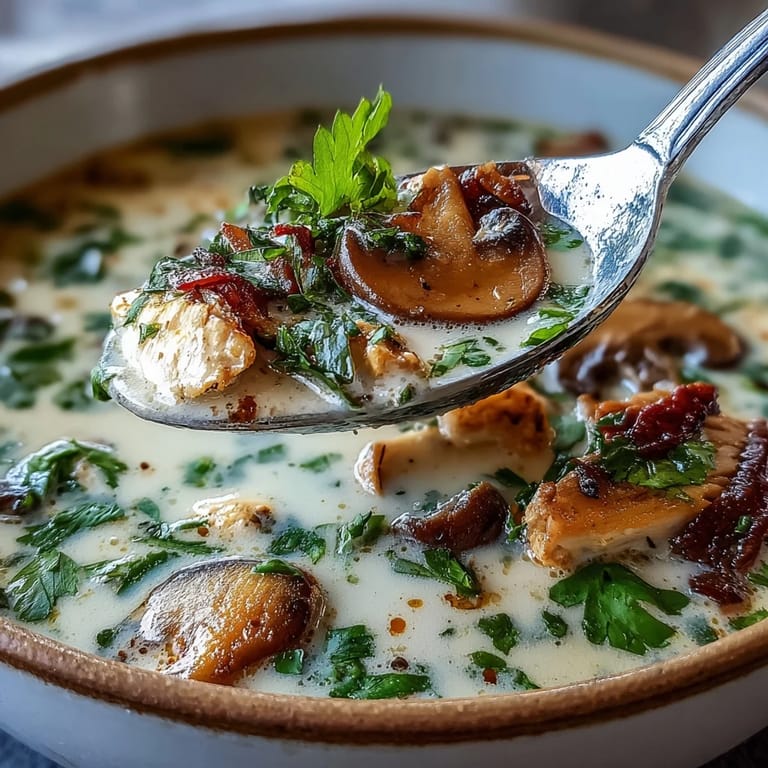 Serving Tom Kha Soup with jasmine rice, lime wedges, and fresh cilantro.