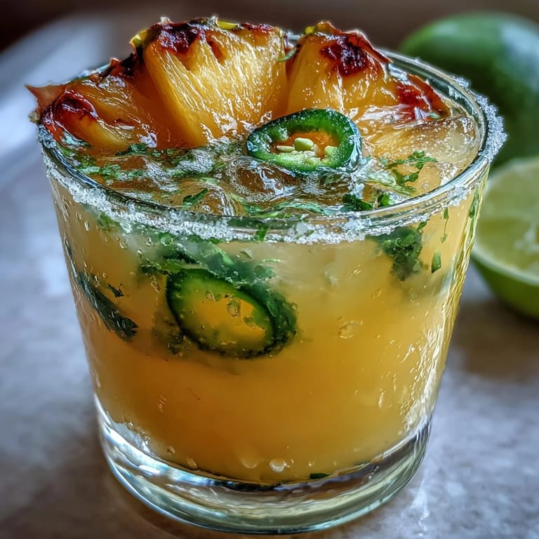 Enjoy this easy Pineapple Jalapeño Agua Fresca, bursting with fresh fruit flavor.
