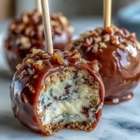 Festive graduation cake pops in school colors, topped with shimmering gold sprinkles for a celebratory dessert display.